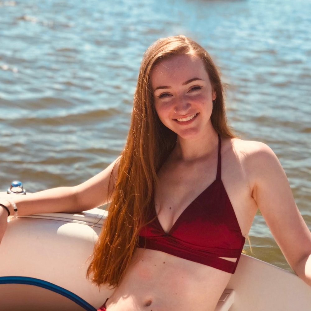 Maroon Wrap Bikini Top